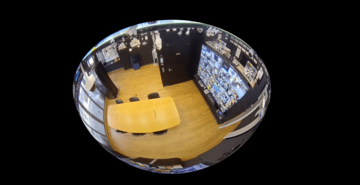 Die Fisheye Kamera 