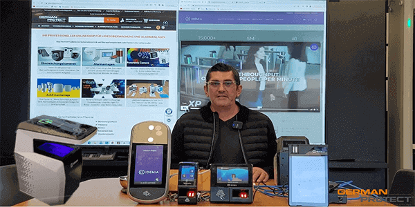 IDEMIA MorphoWave SP: Fortschrittliche Biometrische Technologie 