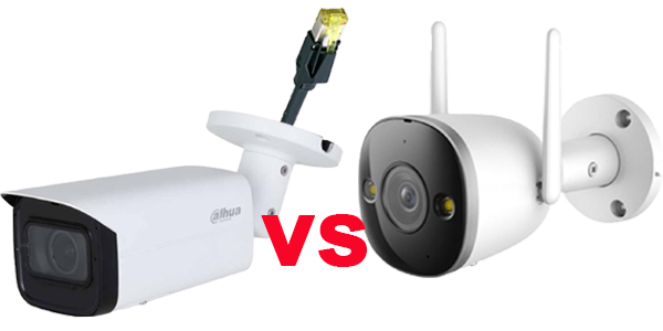 WLAN Kamera oder verkabelte Überwachungskamera?