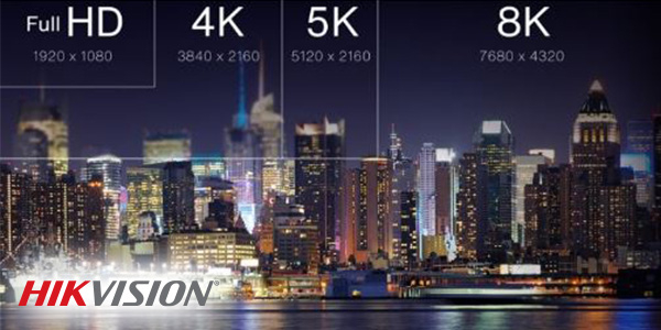 Hikvision Produktserie zur Videoüberwachung mit 8K