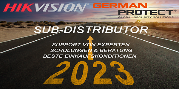Hikvision News 2023: German Protect ist Hikvision Sub-Distributor 