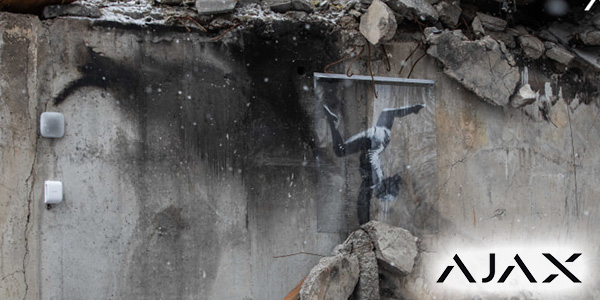 Wie Ajax Werke von Bansky in der Ukraine schützt