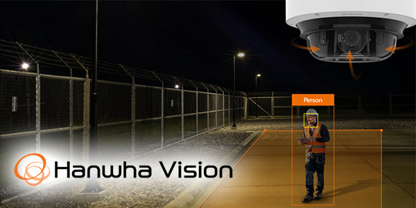 Hanwha Vision bringt eine multi-direktionale Kamera mit 4-Kanal, KI und IR 