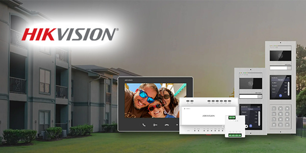 Hikvision: 2-Draht-HD-Türsprechanlage für Mehrfamilienhäuser