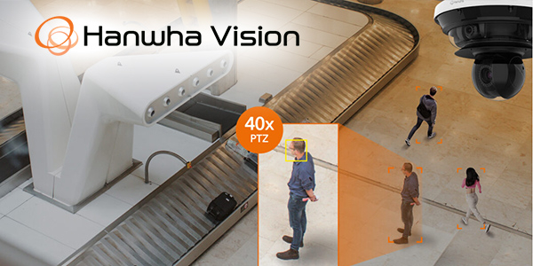 Hanwha Vision 5CH AI Multi-Directional Kamera: 360-Grad-Überwachung mit intelligentem Zoom