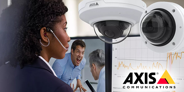 Neue Dome Kameras von Axis mit integriertem Mikrofon und Axis Audio Analytics