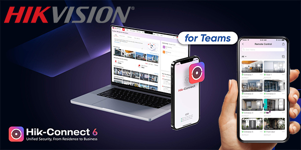 Hikvision Hik-Connect Version 6 ist perfekt für Teams