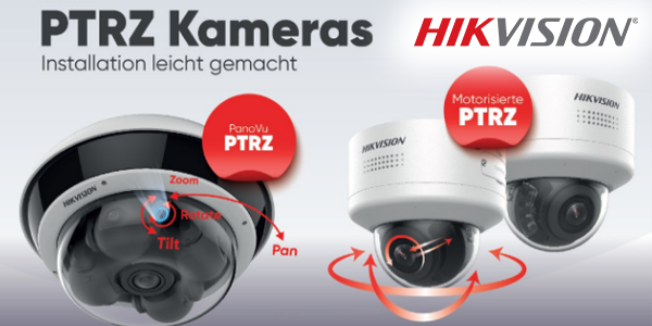 Hikvision PTRZ-Kameras: ein neuer Standard in der Sicherheitstechnik