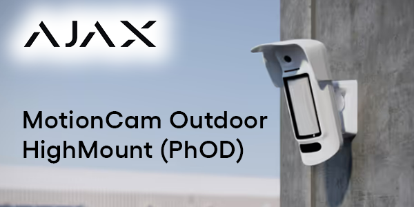 Ajax Systems MotionCam Outdoor HighMount (PhOD) Bewegungsmelder