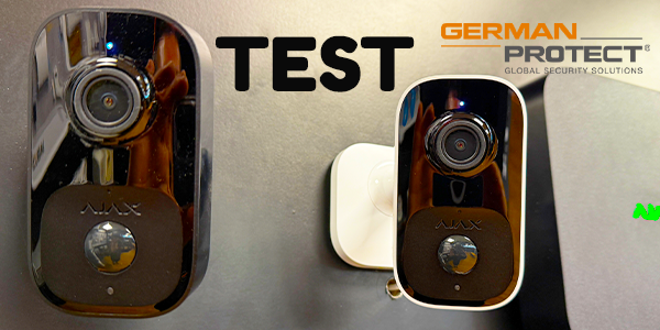Die neue Ajax IndoorCam WLAN Kamera im Test bei German Protect 