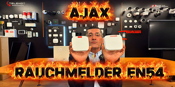 Ajax EN54 FireProtect Funk-Rauchmelder