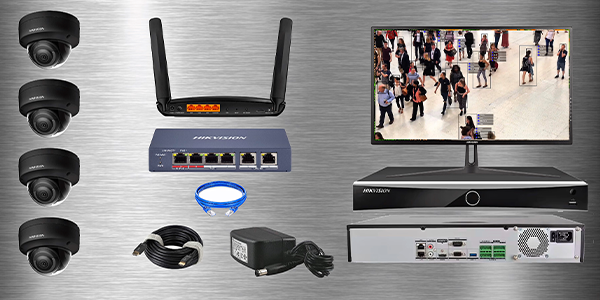 Hikvision Kamera mit Hikvision NVR in 130 Sekunden einrichten