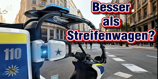 Polizei chancenlos bei E-Bike- Flucht?