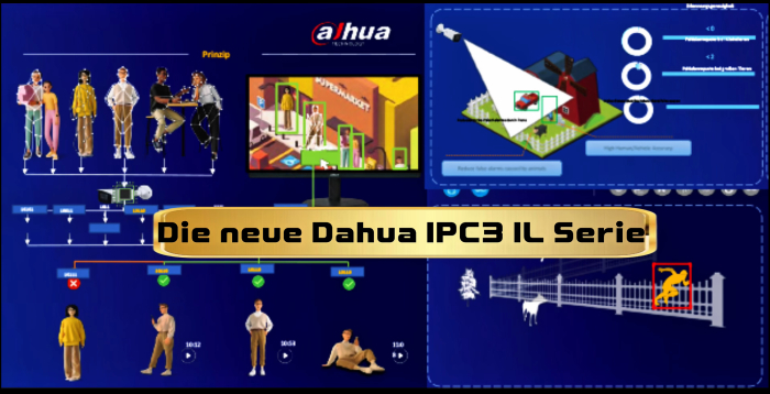 Neue Dahua Kamera IPC-3-IL Serie - Vorstellung und Test