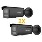 Hikvision Kameraset K5 mit 2x Bullet Kamera  4MP schwarz