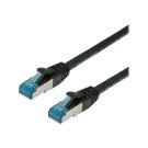 VALUE - Patch-Kabel - RJ-45 (M) bis RJ-45 (M) -  schwarz - 1.5 m - SFTP, PiMF - CAT 6a