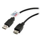 Roline - USB-Verlängerungskabel - USB Type A (M) bis USB Type A (W) - USB 3.0 - 1.8 m - Schwarz