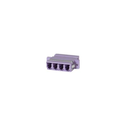 VALUE - Netzwerkkoppler - LC (W) bis LC (W) - Glasfaser - OM4 - violett