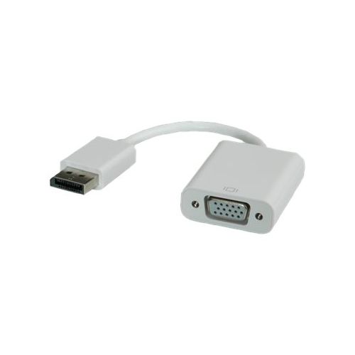 Roline - Display-Adapter - HD-15 (W) bis DisplayPort (M) - weiß