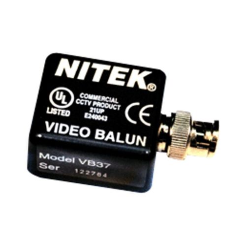 Nitek VB37M Passiver Zweidraht-Sender o. Empfänger mit FBAS/BNC-Stecker