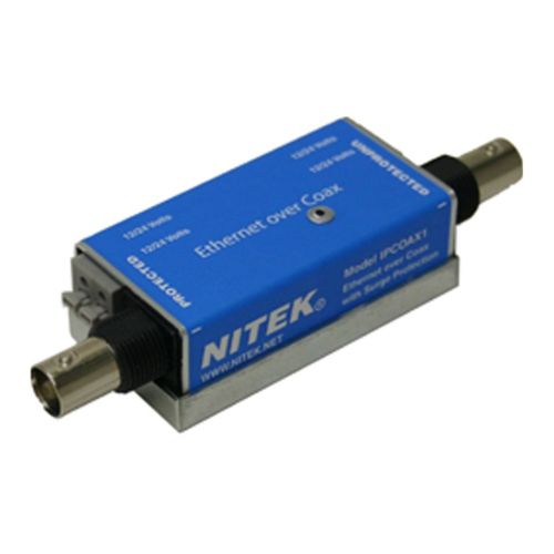 Nitek IPCOAX1 IP Ethernet über Koax Überspannungsschutz 1-Kanal