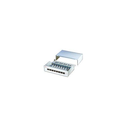 Roline - Patch Panel - Hellgrau - 8 Ports