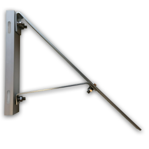 Reconeyez L-Halterung für Solarpanel - 45 Grad