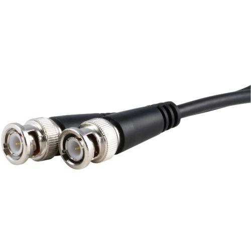 Jetrics jetcon-BS-BS-3 Videokabel mit 2 x BNC-Stecker 3m, 75 Ohm, schwarz