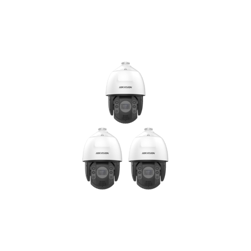 HIKVISION Überwachungskamera Set mit 3x IP PTZ Kamera DS-2DE7A232IW-AEB(T5)