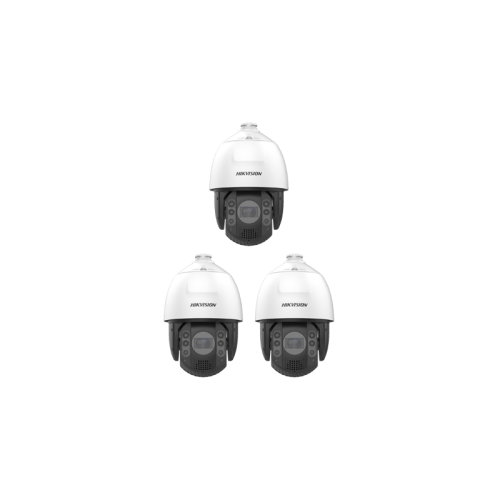 HIKVISION Überwachungskamera Set mit 3x IP PTZ Kamera DS-2DE7A432IW-AEB(T5)