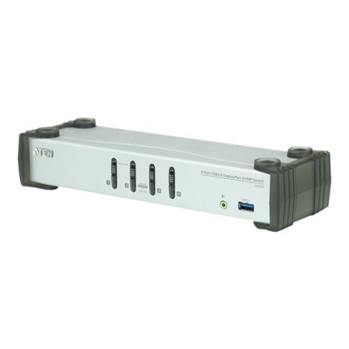 ATEN CS1914 KVMP Switch - KVM-/Audio-/USB-Switch - USB - 4 x KVM/Audio/USB - 1 lokaler Benutzer - Desktop
