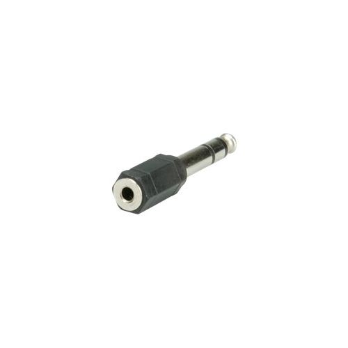 Roline - Audio-Adapter - Stereo-Stecker (M) bis stereo mini jack (W) - Schwarz