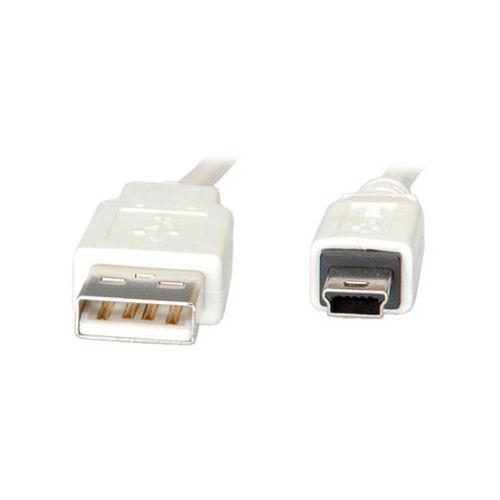 VALUE - USB-Kabel - USB (M) bis Mini-USB, Typ B (M) - USB 2.0 - 3 m - weiß