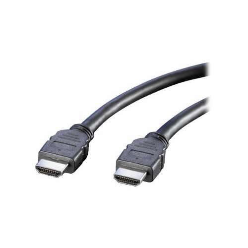 Roline - HDMI mit Ethernetkabel - HDMI (M) bis HDMI (W) - 1 m - abgeschirmt - Schwarz