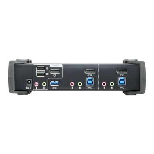 ATEN CS1922 KVMP Switch - KVM-/Audio-/USB-Switch - USB - 2 x KVM/Audio/USB - 1 lokaler Benutzer - Desktop