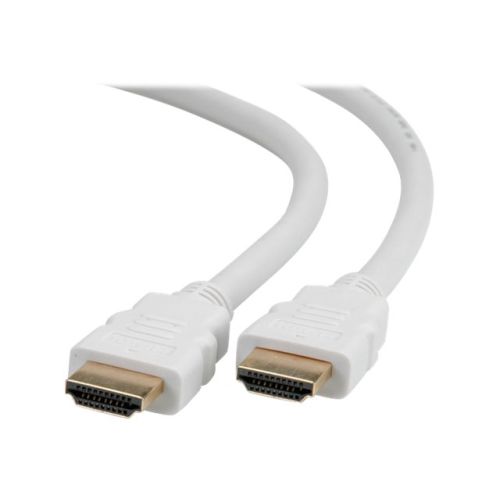 Roline HDMI High Speed Cable with Ethernet - HDMI mit Ethernetkabel - HDMI (M) bis HDMI (M) - 1 m - abgeschirmt - weiß