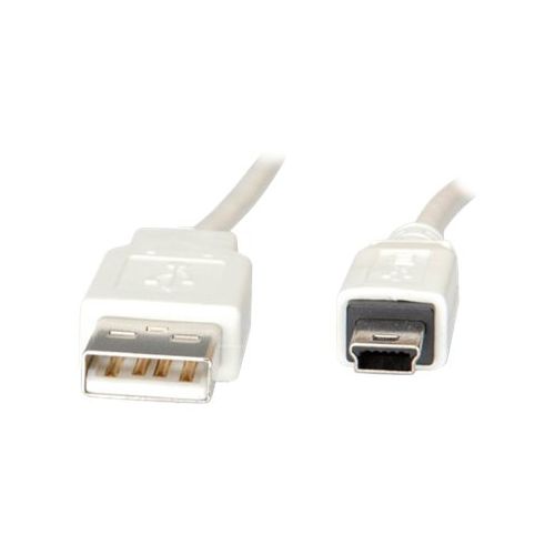 VALUE - USB-Kabel - USB (M) bis Mini-USB, Typ B (M) - USB 2.0 - 80 cm - weiß