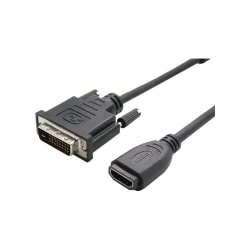 VALUE - Videoanschluß - HDMI / DVI - DVI-D (M) bis HDMI (W) - 15 cm - Schwarz