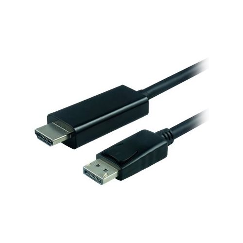 VALUE - Videokabel - DisplayPort / HDMI - DisplayPort (M) bis HDMI (M) - 1 m - abgeschirmt