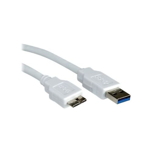 VALUE - USB-Kabel - Micro-USB Type B (M) bis USB Type A (M) - USB 3.0 - 3 m - weiß