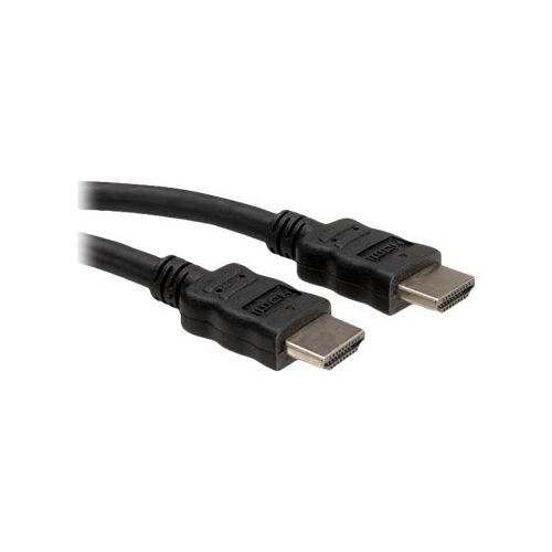Roline HDMI High Speed Cable with Ethernet - HDMI mit Ethernetkabel - HDMI (M) bis HDMI (M) - 7.5 m - abgeschirmt - Schwarz