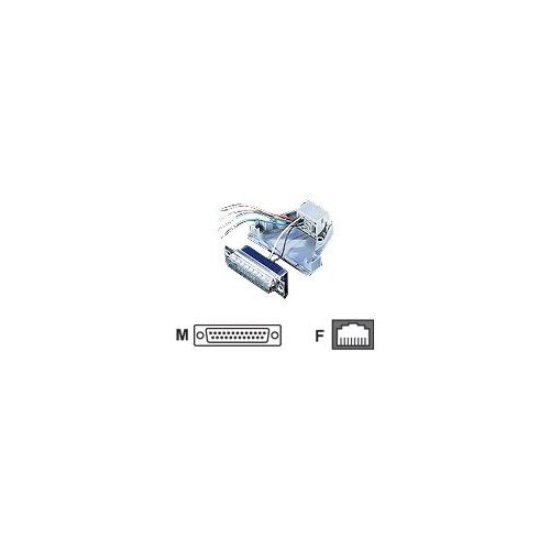 Roline - Serieller Adapter - DB-25 (M) bis RJ-45 (W) - Grau