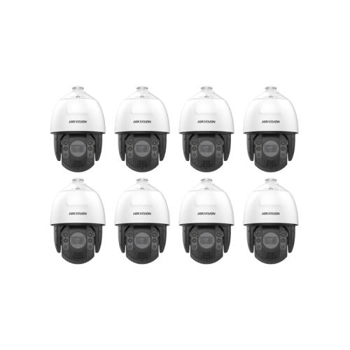 HIKVISION Überwachungskamera Set mit 8x IP PTZ Kamera DS-2DE7A232IW-AEB(T5)