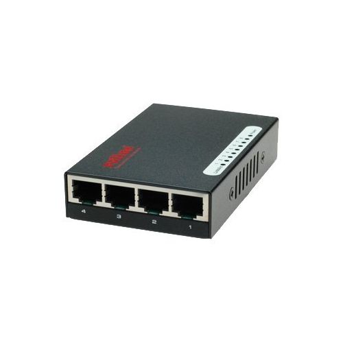 ROLINE Pocket Fast Ethernet Switch - Switch - nicht verwaltet - 8 x 10/100 - Desktop
