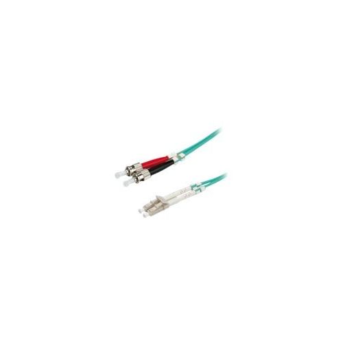 Roline Fibre Optic Jumper Cable - Netzwerkkabel - LC Multi-Mode (M) bis ST multi-mode (M) - 50 cm - Glasfaser - 50/125 Mikrometer