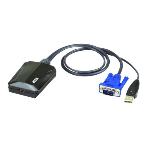 ATEN CV211 Laptop USB Console Adapter - KVM-Switch - 1 x KVM port(s) - 1 lokaler Benutzer - Desktop