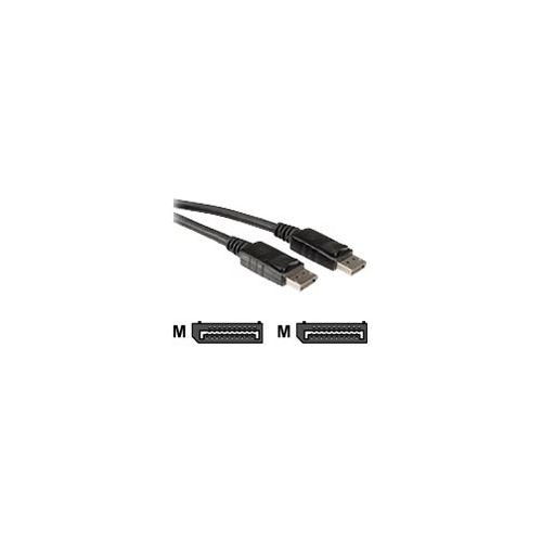 VALUE - DisplayPort-Kabel - DisplayPort (M) bis DisplayPort (M) - 3 m - abgeschirmt - Schwarz