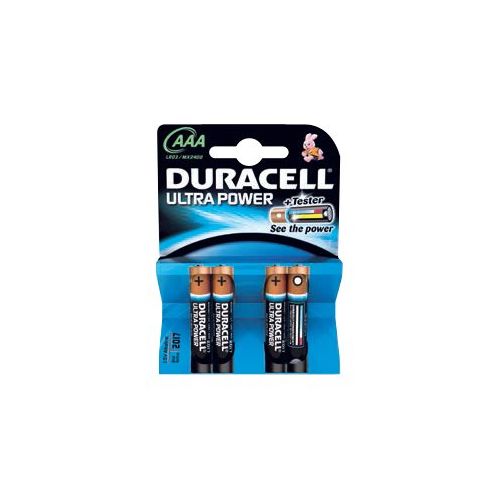 Duracell Ultra Power MX2400 - Batterie 4 x AAA Alkalisch