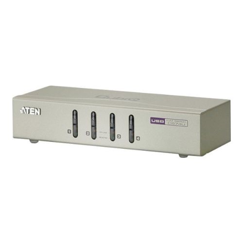 ATEN CS74U - KVM-/Audio-Switch - 4 x KVM/Audio - 1 lokaler Benutzer - Desktop - Gleichstrom