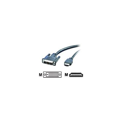 Roline - Videokabel - DVI-D (M) bis HDMI, 19-polig (M) - 3 m